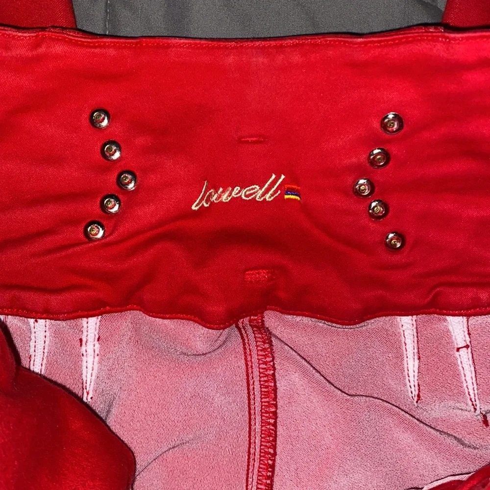 Women’s Lowell red jeans size 14 - Picture 3 of 9